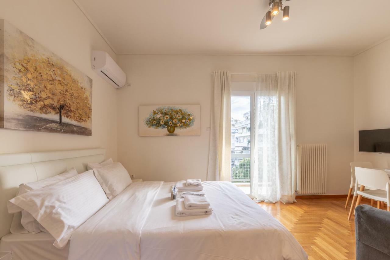Top Sightseeing 3Rd Floor Studio On A Paved Road! Atenas Exterior foto