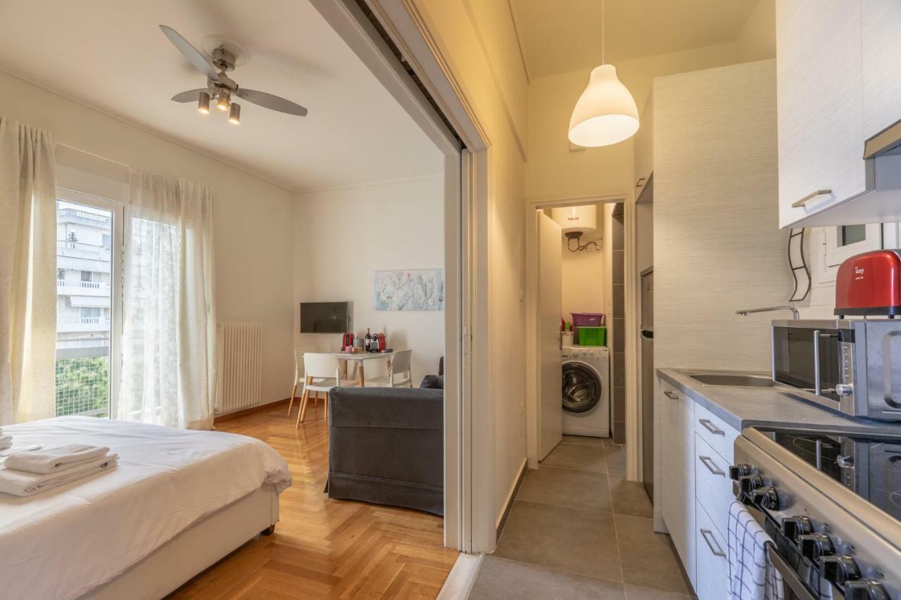 Top Sightseeing 3Rd Floor Studio On A Paved Road! Atenas Exterior foto